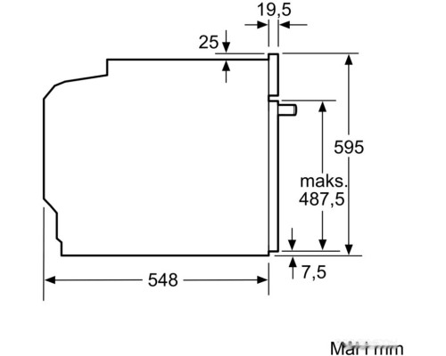 Духовой шкаф Bosch HBA533BB0S