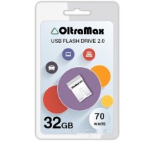 USB Flash OltraMax  70 32GB (белый)