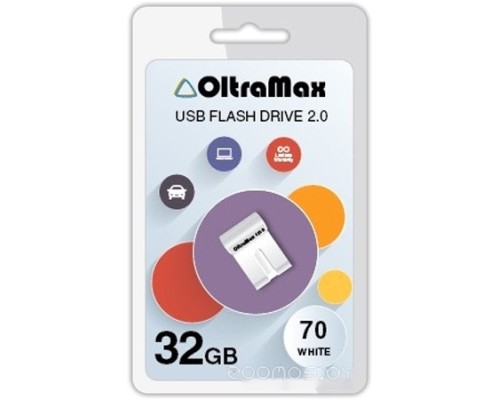 USB Flash OltraMax  70 32GB (белый)