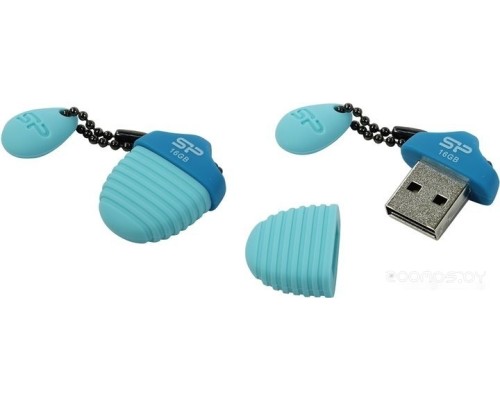 USB Flash Silicon Power Touch T30 16GB (синий) [SP016GBUF2T30V1B]