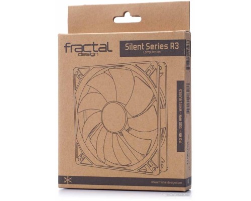 Вентилятор для корпуса Fractal Design Silent R3 120мм [FD-FAN-SSR3-120-WT]