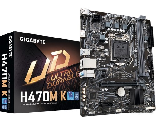 Материнская плата Gigabyte H470M K (rev. 1.0)