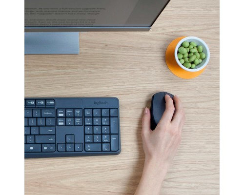 Клавиатура + мышь Logitech MK235 Wireless Keyboard and Mouse [920-007948]