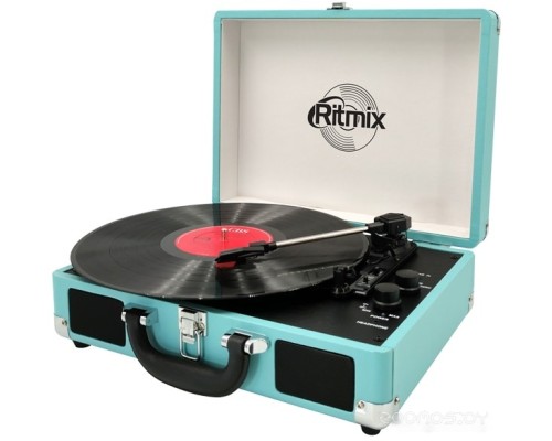 Виниловый проигрыватель Ritmix LP-160B (бирюзовый)