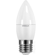 Лампочка Ergolux LED C35 E27 9 Вт 3000 К 13170