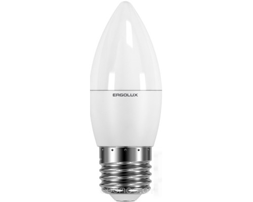 Лампочка Ergolux LED C35 E27 7 Вт 3000 К 13297