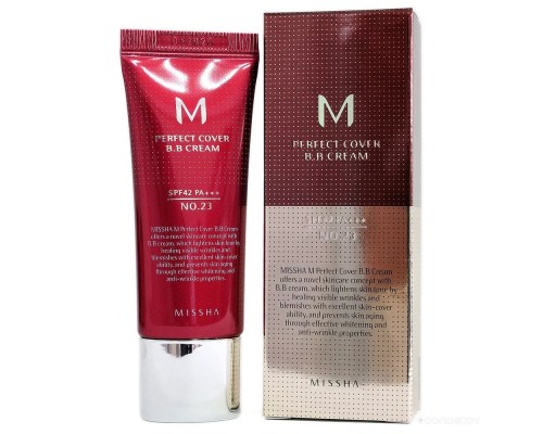 BB-крем Missha M Perfect Cover SPF42 PA+++ 20мл (No 23)