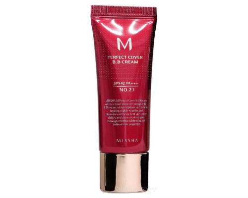 BB-крем Missha M Perfect Cover SPF42 PA+++ 20мл (No 23)