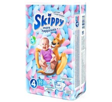 Подгузники Skippy More Happiness Plus 4 (50 шт)