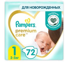 Подгузники Pampers Premium Care 1 Newborn (66 шт)