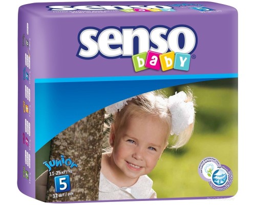 Подгузники Senso Baby Junior 5 (32 шт)