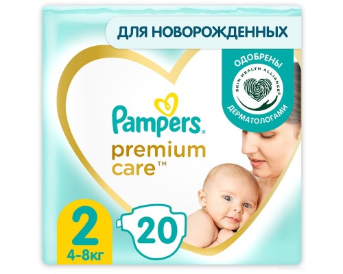 Подгузники Pampers Premium Care 2 Mini (20 шт)