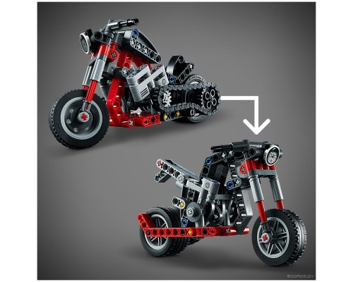 Конструктор Lego Technic 42132 Мотоцикл