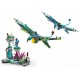 Конструктор Lego Avatar 75572 Первый полет Джейка и Нейтири на Баншах