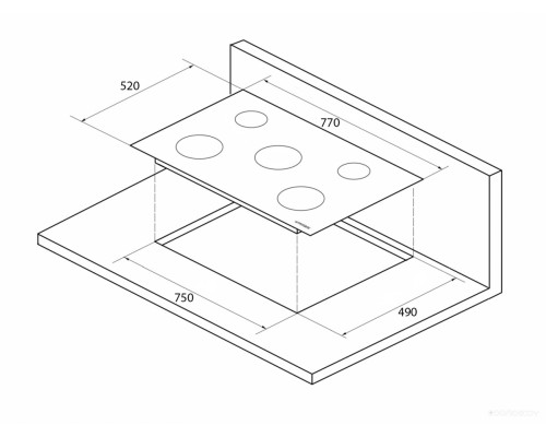 Варочная панель Kuppersberg ECS 702