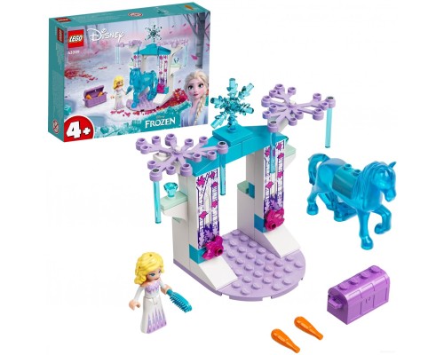 Конструктор Lego Disney Princess 43209 Ледяная конюшня Эльзы и Нокка