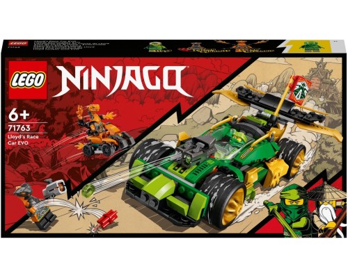 Конструктор Lego Ninjago 71763 Гоночный автомобиль ЭВО Ллойда