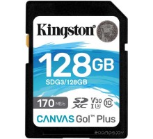 Карта памяти Kingston Canvas Go Plus SDXC (Class10) 128GB