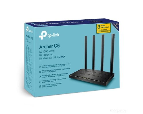 Беспроводной маршрутизатор TP-Link Archer C6 V3.20