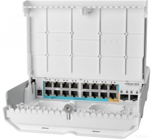 Коммутатор MikroTik netPower 15FR CRS318-1FI-15FR-2S-OUT