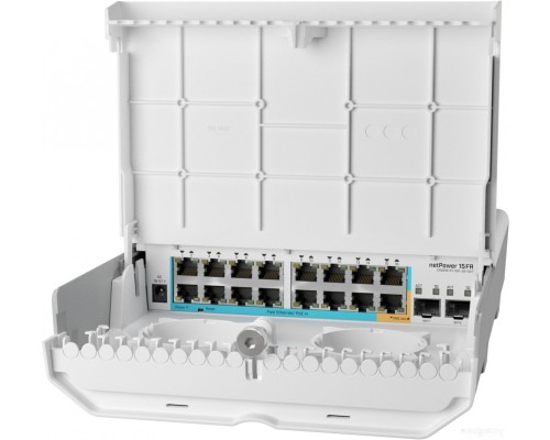 Коммутатор MikroTik netPower 15FR CRS318-1FI-15FR-2S-OUT