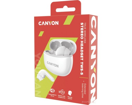 Наушники Canyon CNS-TWS5W