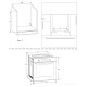 Духовой шкаф Weissgauff EOS 829 PDB Slim
