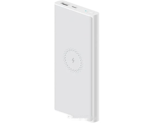 Портативное зарядное устройство Xiaomi Mi 10W Wireless Power Bank 10000mAh (белый, международная версия)