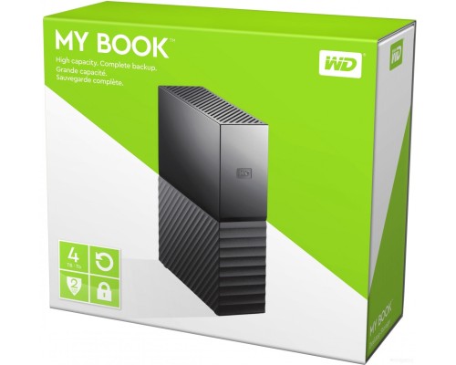 Внешний жёсткий диск Western Digital My Book 4TB [WDBBGB0040HBK]