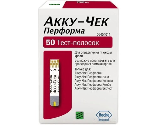 Тест-полоски Акку-Чек Performa (50 шт)