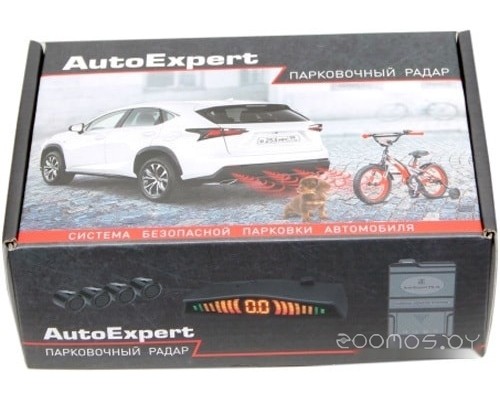 Парковочный радар AutoExpert PS-4L (серебристый)