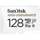 Карта памяти SanDisk High Endurance microSDXC SDSQQNR-128G-GN6IA 128GB (с адаптером)