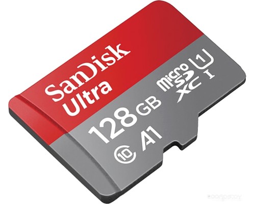 Карта памяти SanDisk Ultra SDSQUA4-128G-GN6MN microSDXC 128GB
