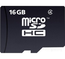 Карта памяти SmartBuy microSDHC (Class 4) 16 Гб (SB16GBSDCL4-00)