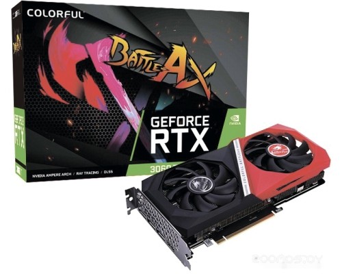 Видеокарта Colorful GeForce RTX 3060 Ti NB DUO V2 LHR-V