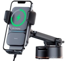 Держатель для смартфона Baseus Wisdom Auto Alignment Car Mount Wireless Charger CGZX000101