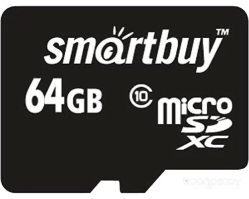 Карта памяти SmartBuy microSDXC SB64GBSDCL10-00LE 64GB