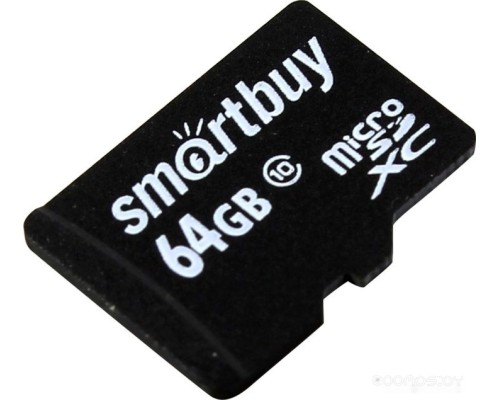 Карта памяти SmartBuy microSDXC SB64GBSDCL10-00LE 64GB