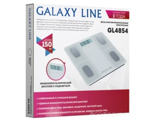 Напольные весы Galaxy Line GL4854 (белый)