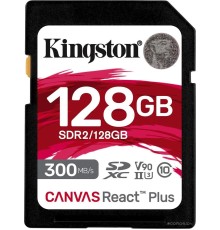 Карта памяти Kingston Canvas React Plus SDXC 128GB