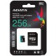 Карта памяти A-Data Premier Pro AUSDX256GUI3V30SA2-RA1 microSDXC 256GB (с адаптером)