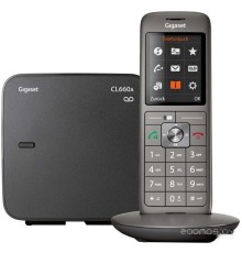 Радиотелефон Gigaset CL660A (серый)