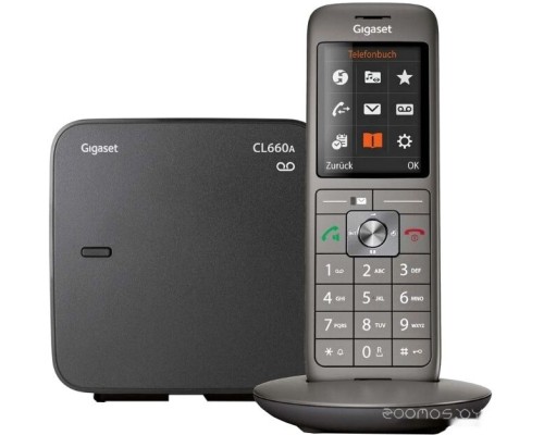 Радиотелефон Gigaset CL660A (серый)