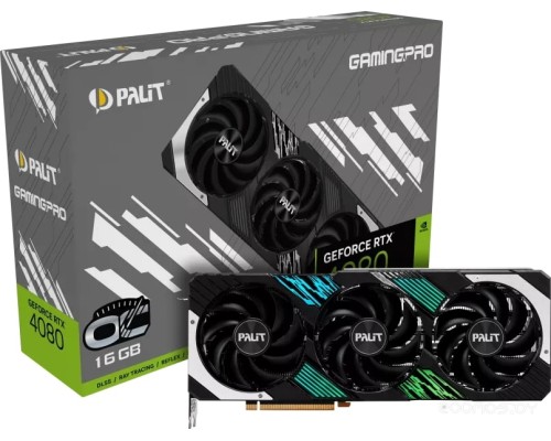 Видеокарта PALIT GeForce RTX 4080 GamingPro OC NED4080T19T2-1032A