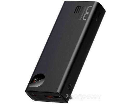 Портативное зарядное устройство Baseus Adaman Metal Digital Display Fast charge 20000mAh (черный)