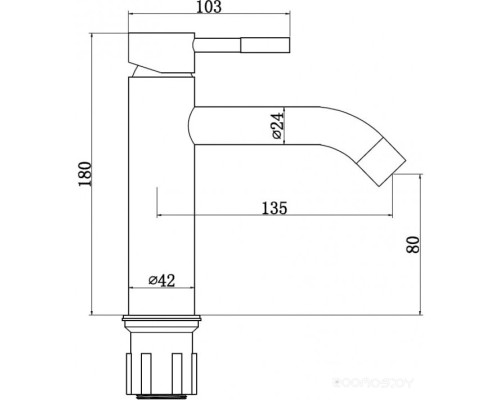 Смеситель Zollen Burg BU53215311