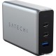 Сетевое зарядное Satechi 100W Type-C PD Compact GAN Charger (европейская вилка)