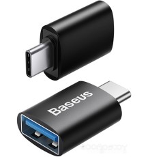 Адаптер Baseus ZJJQ000001 USB Type-C - USB Type-A (черный)