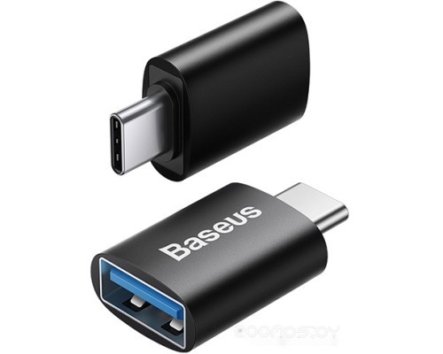 Адаптер Baseus ZJJQ000001 USB Type-C - USB Type-A (черный)