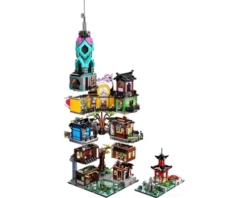 Конструктор Lego Ninjago 71741 Сады Ниндзяго-Сити